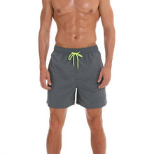 Load image into Gallery viewer, Laamei Men Beach Short Summer Board Shorts Swimwear Short Briefs Male Breathable Elastic Waist Short Masculino Plus Size 3XL